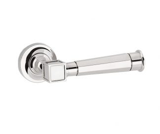 Faceted Classic Square Detailed Lever