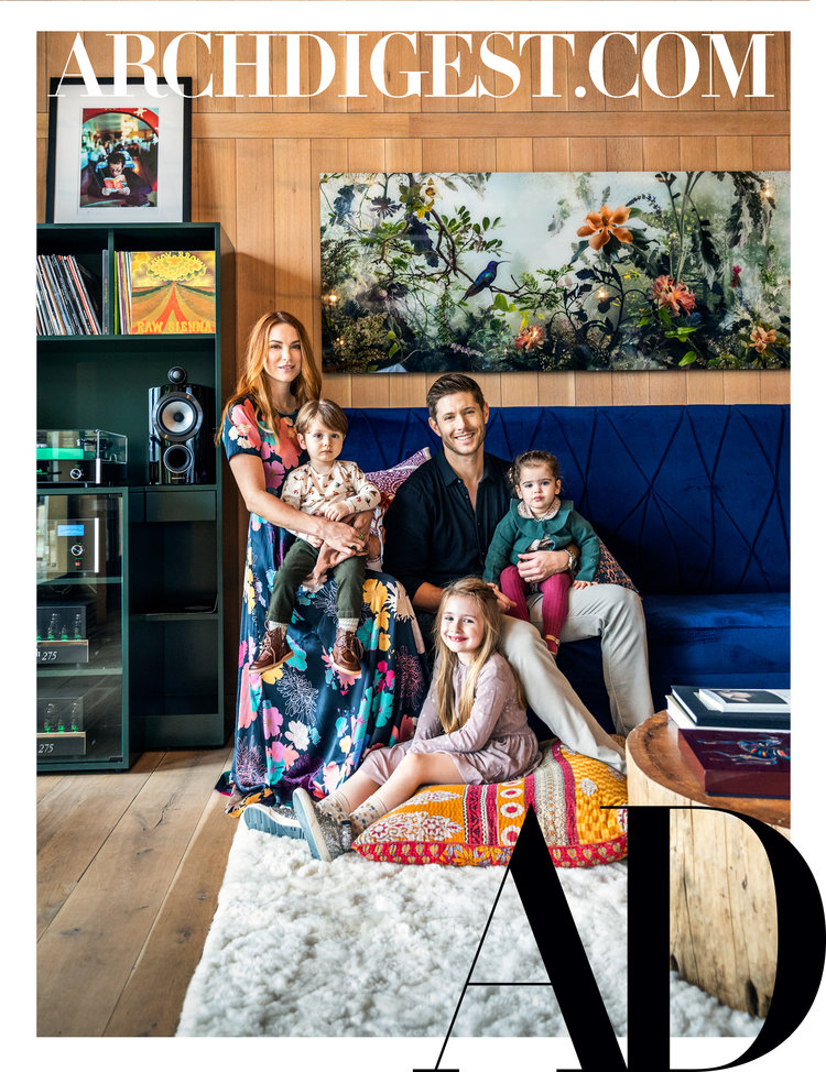 architectural digest - november 2018, jensen ackles family home, CW Star Home, austin
